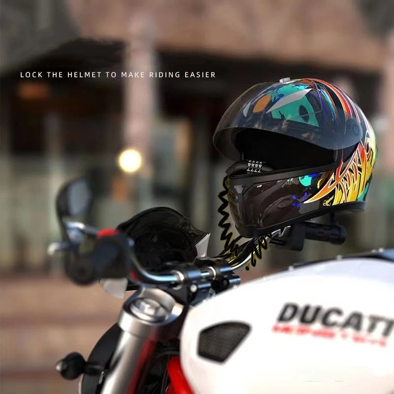 NoEnName_Null Motorcycle Security Helmet Lock