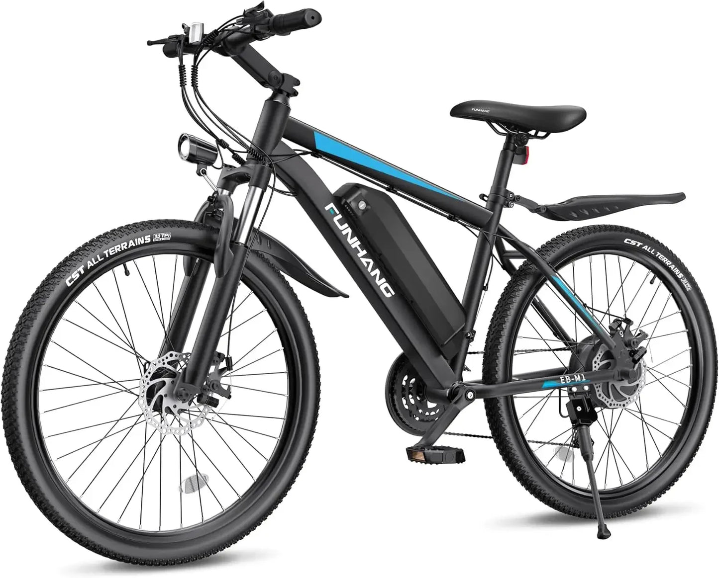 EB-M1 26β Electric Mountain Bike 26'' 1000W Peak Ebike