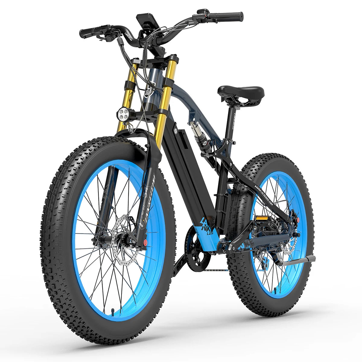 SMLRO RV700 is a versatile electric bicycle Electric Hybrid Cruiser E Bike Bicycle 1000W Motor 48V 16AH Mountain Beach City Road EBike