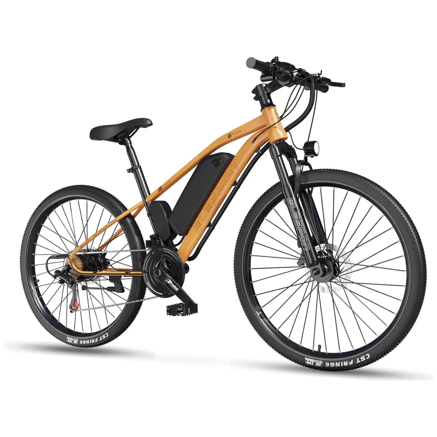 Electric Mountain Ebike 26" Tire, 7-Speed Fast
