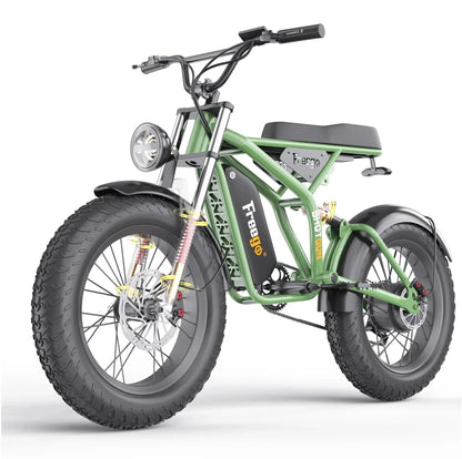 2025 Brand FreeGo Bike New Fat Tire Electric Bike