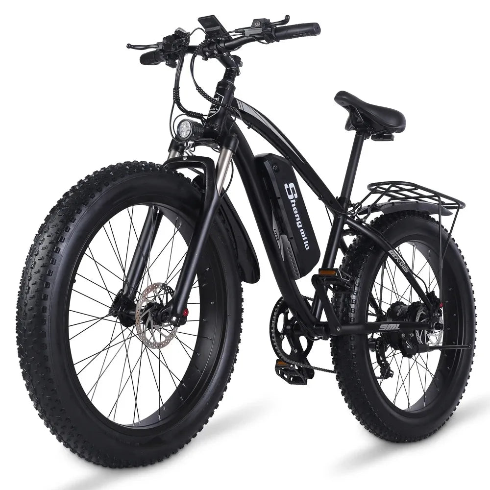 MX02S Electric Bike – 1000W Motor, Fat Tires, and High-Performance