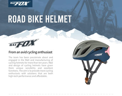 BATFOX Road Cycling Helmet Sports Ultralight