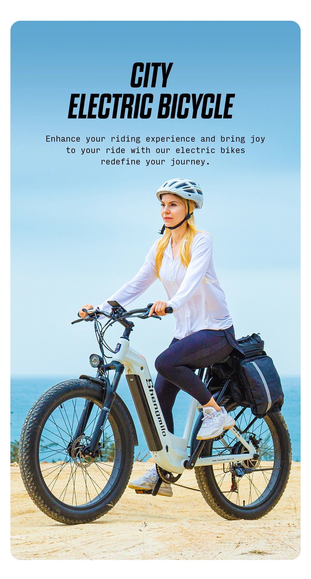 Shengmilo MX06 city Electric Bike 1000W -Mountain bike