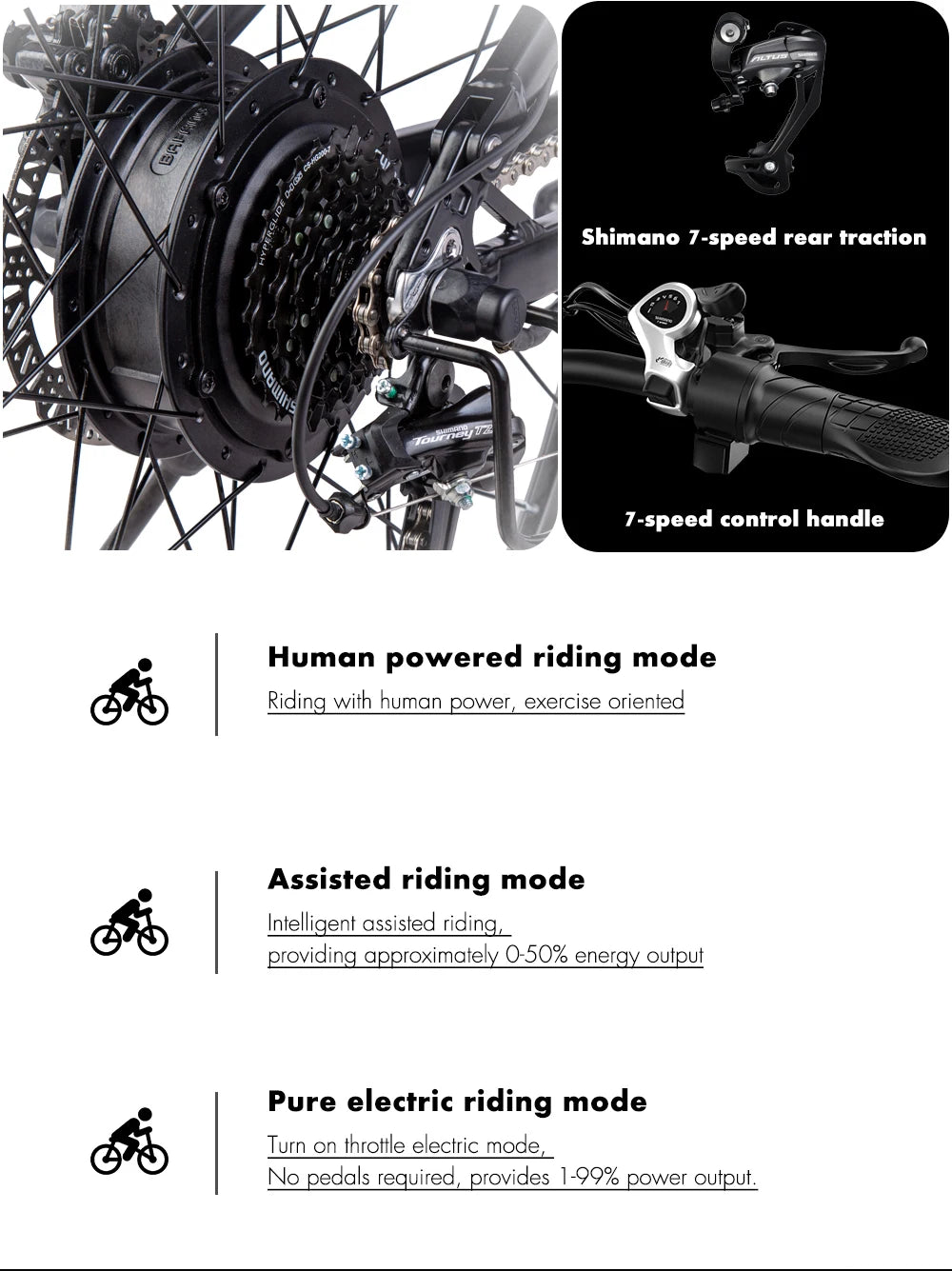 Shengmilo S26 Electric Bike 500W Mountain Bike