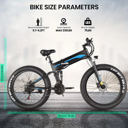 Vivi High-Speed Fat Tire Electric Bike