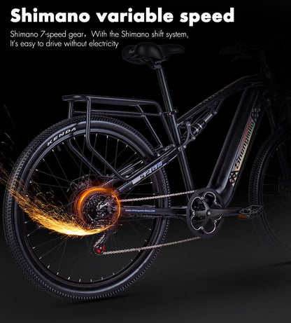 Shengmilo S26 Electric Bike 500W Mountain Bike