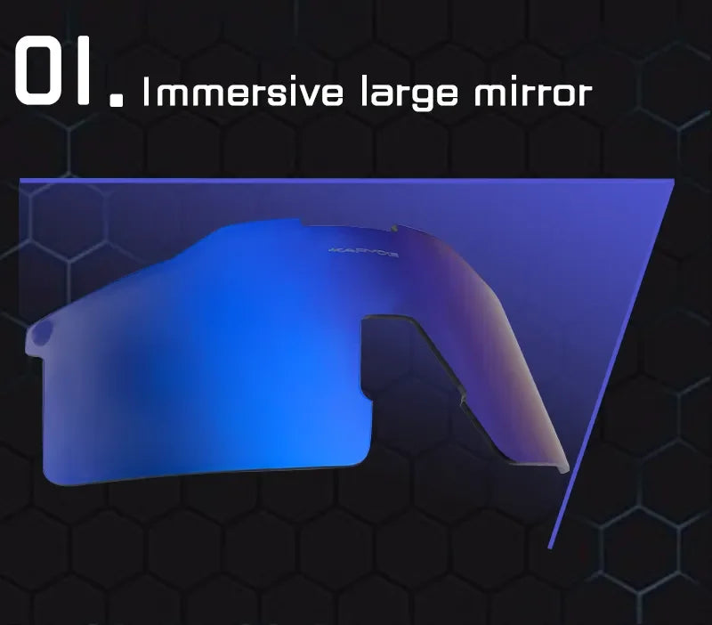 Kapvoe Photochromic Cycling Sunglasses for Men Cycl Glasses Mountain Bicycle Goggles Women Outdoor Sports Running UV400 Eyewear