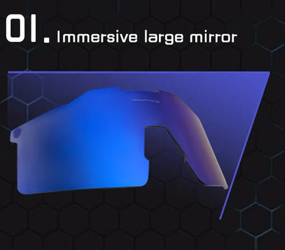 Kapvoe Photochromic Cycling Sunglasses for Men Cycl Glasses Mountain Bicycle Goggles Women Outdoor Sports Running UV400 Eyewear