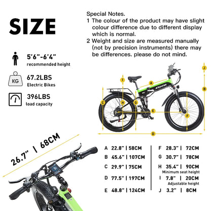 JJINGHMA R5 Electric Mountain Bike