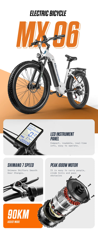 Shengmilo MX06 Electric Bike -mountainou bike