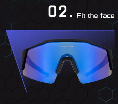 Kapvoe Photochromic Cycling Sunglasses for Men Cycl Glasses Mountain Bicycle Goggles Women Outdoor Sports Running UV400 Eyewear